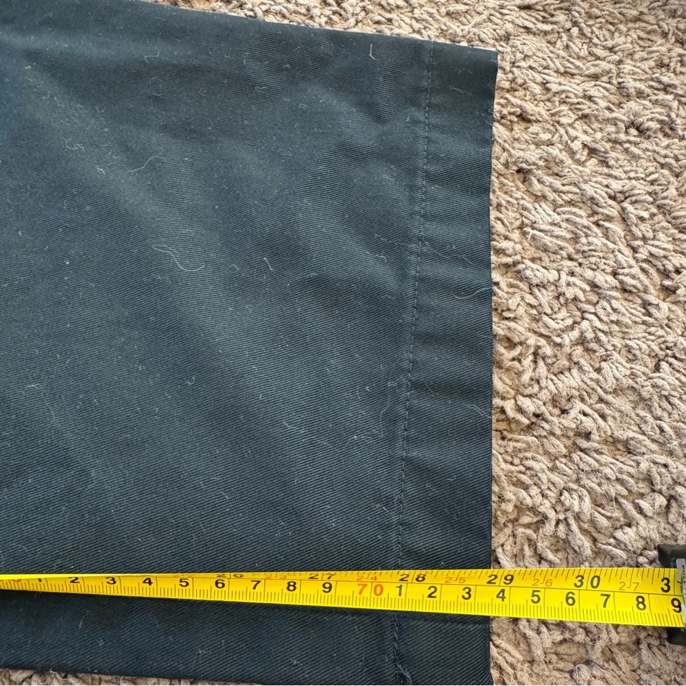 2 FOR $20 Van Heusen Men’s Black Slim Pants StretchChino Trousers Cotton 42 X 30 - Picture 8 of 8